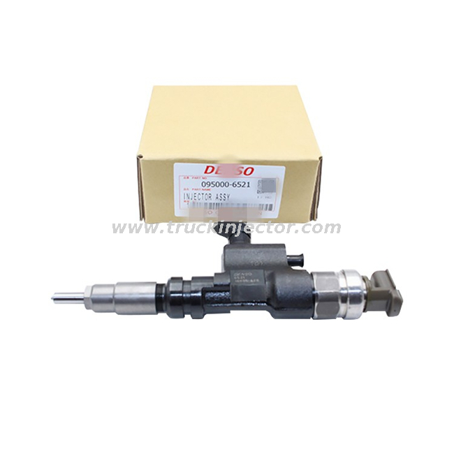 Diesel Engine Parts Denso Fuel Injector 095000-6520/095000-6521 Fuel Nozzle Common Rail HINO/TOYOTA Dyna 300 NO4C Engine Parts